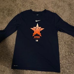 Nike Houston Astros Longsleeve Dri-Fit